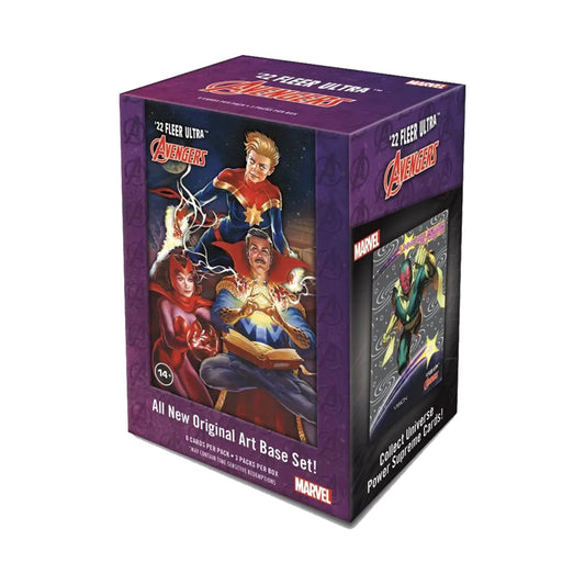 Fleer Ultra Avengers 2022 Blaster Box